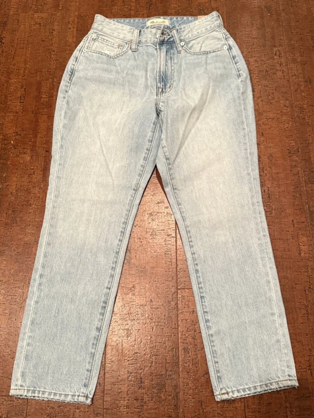 Madewell Women’s 25 Petite The Curvy Perfect Vintage Jeans 25P Light Wash NEW